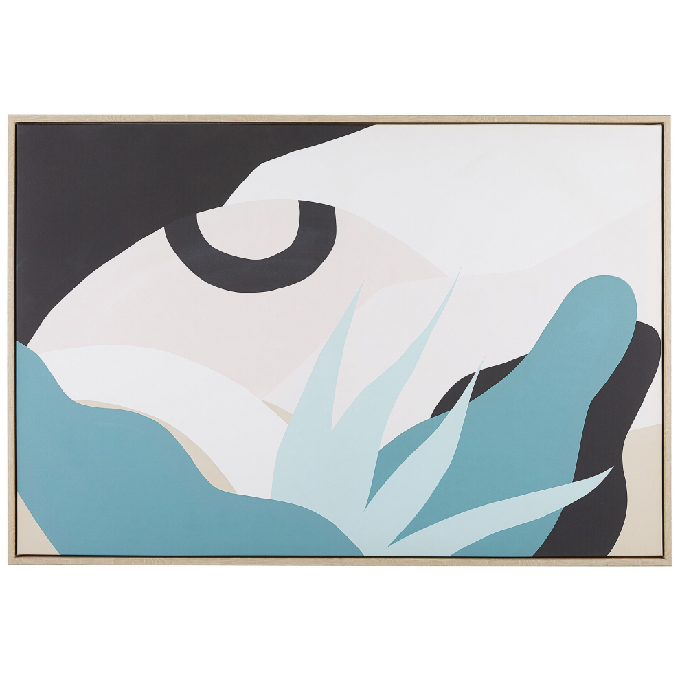 Canvas FORNEA Abstract Motif 63 x 99 cm Multicolour