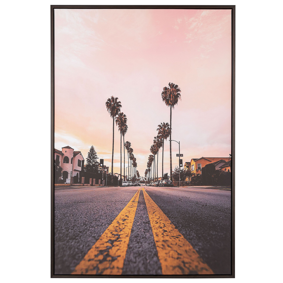 Canvas SANTERNO Urban Motif 63 x 99 cm Multicolour
