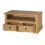 Mercers Furniture Corona TV Unit Flat Screen Wide Stand 2 Drawer Solid Pine Furniture 3