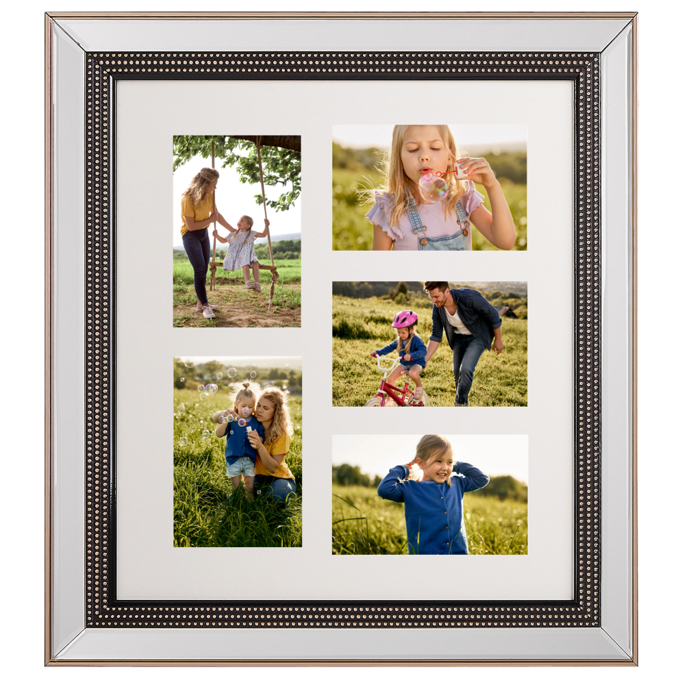 Frame for 5 Photos DALABA Silver