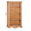 Mercers Furniture Corona Medium Bookcase Solid Wood Mexican Pine 2