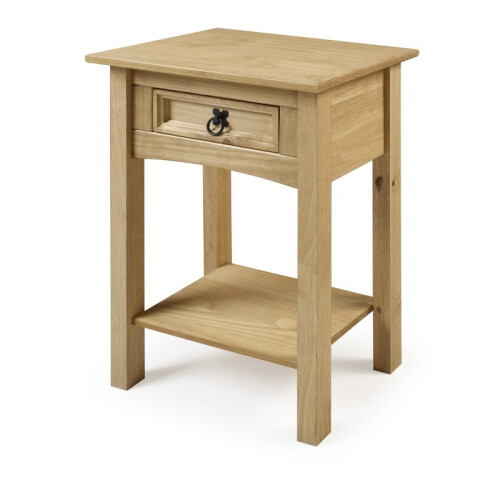 Mercers Furniture Corona 1 Drawer Console Table Hall Stand Solid Wood Pine Wooden Hallway 1