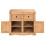 Mercers Furniture Corona 2 Door 2 Drawer Solid Mexican Pine Sideboard - Hand-Waxed, Distressed Rustic Finish 3