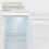 Willow Appliances Willow 126L White Under Counter Larder Fridge, Interior LED Light 4