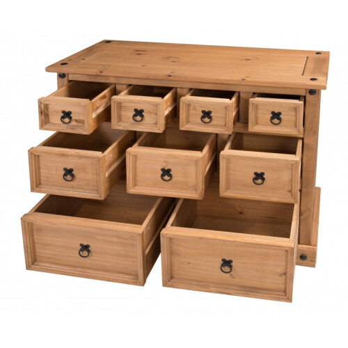 Mercers Furniture Corona Merchants Chest Sideboard Solid Wood Pine Furniture 2