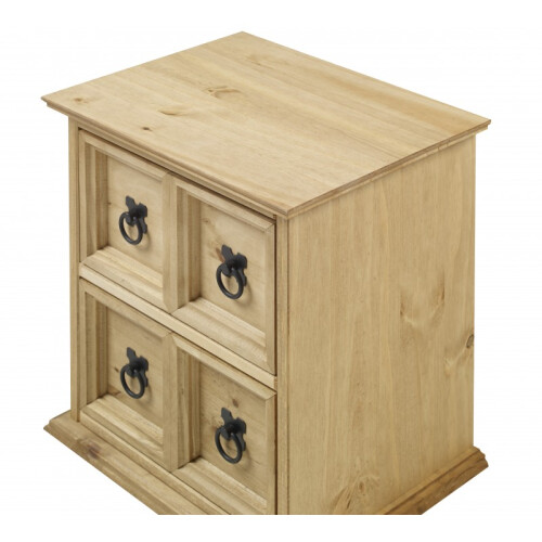 Mercers Furniture Corona 2x2 CD Unit Solid Pine Furniture 2