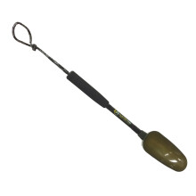 Hunter Pro Carp Fishing Baiting Spoon Particle Bait Throwing Spoon &amp; Handle. Carbon Fibre