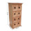 Mercers Furniture Corona 4x2 CD Unit Solid Wood Pine Wooden Storage Furniture 5