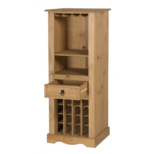 Mercers Furniture Corona Wine Rack Solid pine furniture 2