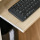 Homcom HOMCOM Compact Computer Table w/ Keyboard Tray Drawer Study Office Work, Oak 8