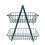 2 Tier Bread Vegetable Fruit Storage Basket Countertop Storage Organisation Rack 3