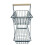 2 Tier Bread Vegetable Fruit Storage Basket Countertop Storage Organisation Rack 4