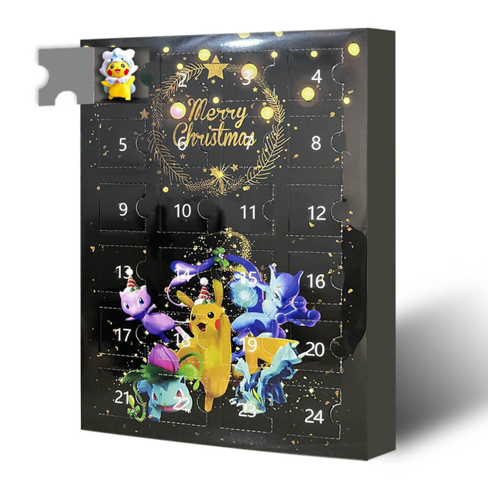 2025 Advent Calendar Xmas Christmas Advent Calendar Pokemon Figure Theme