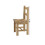 Mercers Furniture Corona Dining Table and 2 Chairs Rio Square Set Solid Pine Furniture 7