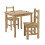 Mercers Furniture Corona Dining Table and 2 Chairs Rio Square Set Solid Pine Furniture 6