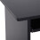 Homcom HOMCOM Compact Small Computer Table Wooden Desk Keyboard Tray Storage Black 7
