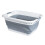 LIVIVO LIVIVO Collapsible Laundry Basket - Grey 9