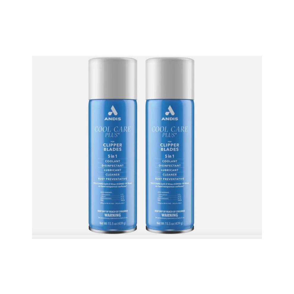 Andis Cool Care Plus Cleaner Spray For Clipper 5 In 1 Coolcare- 2PCS