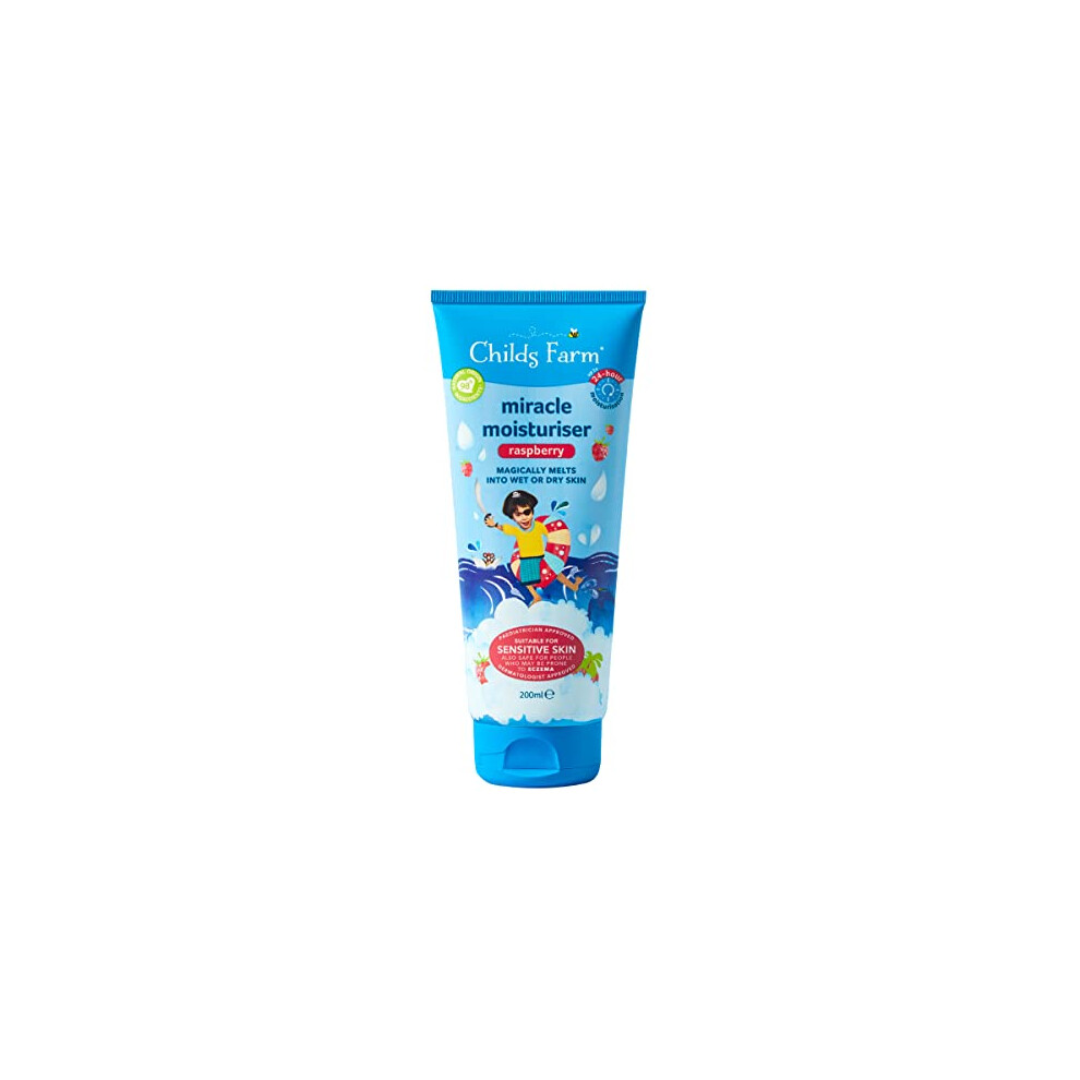 Childs Farm Baby Moisturiser Sensitive Eczema Miracle Raspberry 200ml