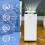 Homcom HOMCOM 16L/Day Protable Quiet Air Dehumidifier with Purifier, Timer, 5 Modes 7