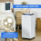 Homcom HOMCOM 16L/Day Protable Quiet Air Dehumidifier with Purifier, Timer, 5 Modes 5