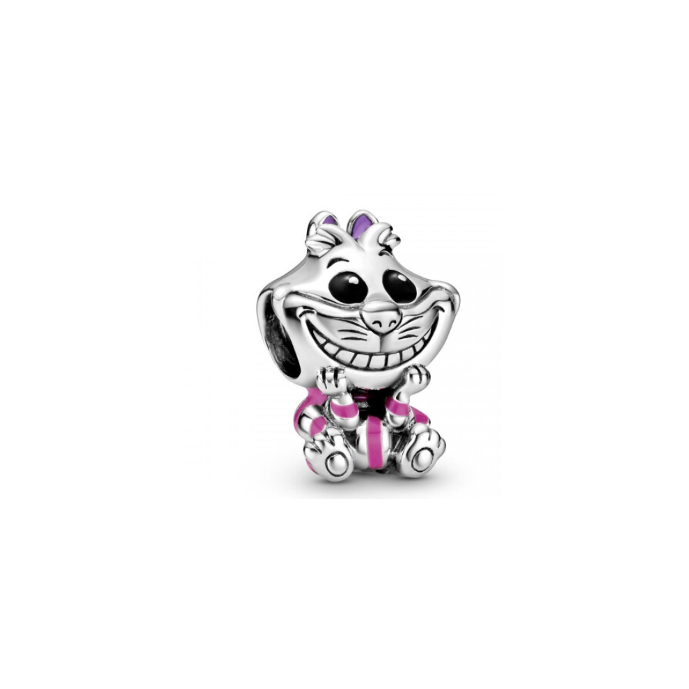 PANDORA Silver Sterling Disney Alice in Wonderland Cheshire Cat Charm