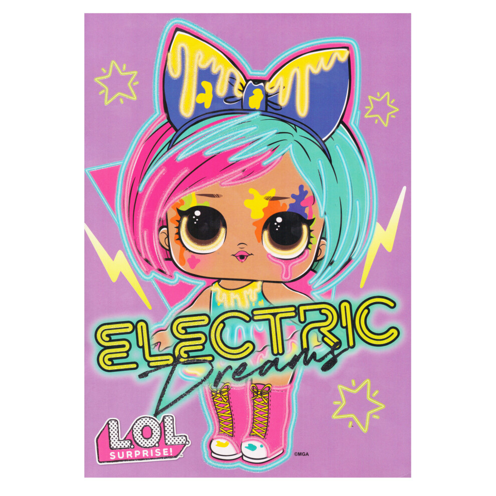 L.o.l. Surprise! Lol Surprise Electric Dreams Colouring Book Activity Pad 32 Pages A4