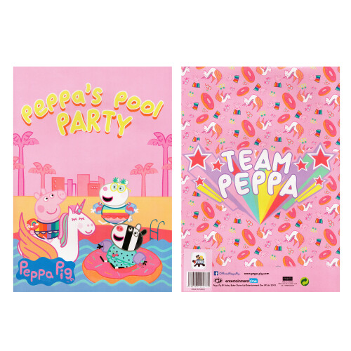 Peppa Pig Peppa Pig Pool Party Colouring Book Activity Pad 32 Pages A4 Size 2