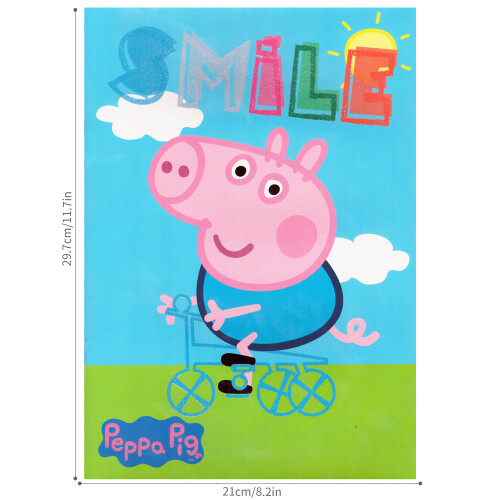 Peppa Pig Peppa Pig Smile Colouring Book Activity Pad 32 Pages A4 Size 1