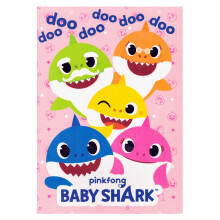 Baby Shark Pink Colouring Book Activity Pad 32 Pages A4 Size