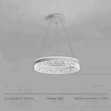 ( luminous white 100w) Hall Chandelier Modern Simple Starry Sky Nordic Bar Lamps