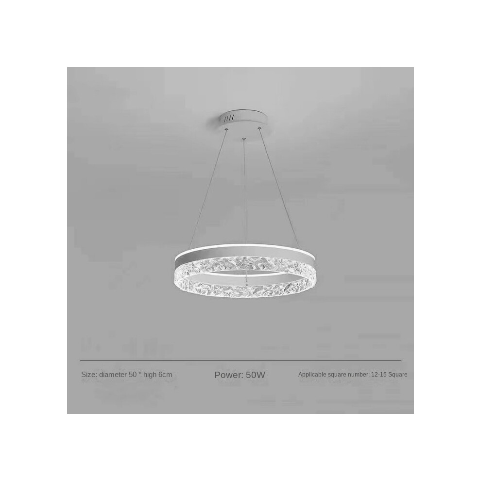 Srj Star ( Luminous 100W) Hall Chandelier Modern Simple Starry Sky Nordic Bar Lamps White