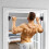 SPORTNOW Pull Up Bar Doorway, 75-92cm Length Adjustable, Max Load 200kg 3
