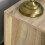 Homcom HOMCOM 2 Drawer Boxy Bedside Table w/ Handles Elevated Base Oak Brown 8