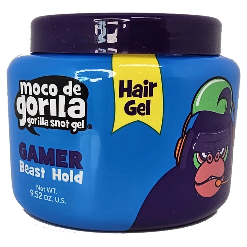 Moco De Gorila Gorilla Snot Hair Gel GAMER Beast Hold gel Jar9.52oz