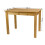 Mercers Furniture Corona Dining Table and 4 Chairs Budget Set Solid Wood Pine Wooden Small Kitchen 3