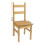 Mercers Furniture Corona Dining Table and 4 Chairs Budget Set Solid Wood Pine Wooden Small Kitchen 4