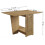 Mercers Furniture Corona Butterfly Dining Set Folding Table & 4 Chairs Drop Leaf 7
