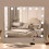 Living And Home Hollywood Vanity LED Lighted Makeup Mirror 2