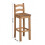 Mercers Furniture Corona Bistro Set Dining Kitchen Breakfast Bar Wooden Pine 7