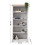 Mercers Furniture Corona White Large Bookcase Wooden Pine 3