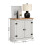 Mercers Furniture Corona White 2 Door Cupboard 2