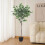 Living And Home 150cm Artificial Ficus Tree Decorative Plant in Planter 1