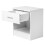 2 Drawers Slim Nightstand Bedside Cabinet End Table for Bedroom Home Office ﻿ 5