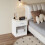 2 Drawers Slim Nightstand Bedside Cabinet End Table for Bedroom Home Office ﻿ 10