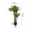 Living And Home 100cm Artificial Persian Grass Decorative Plant in Planter 6
