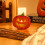 4pack Led Pumpkin Skull Spider Ghost Night Light Halloween Desktop Decorative Lamp 6