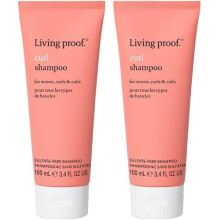 Living Proof Curl Shampoo | Defines Hair with Waves, 100ml, Pack of 2