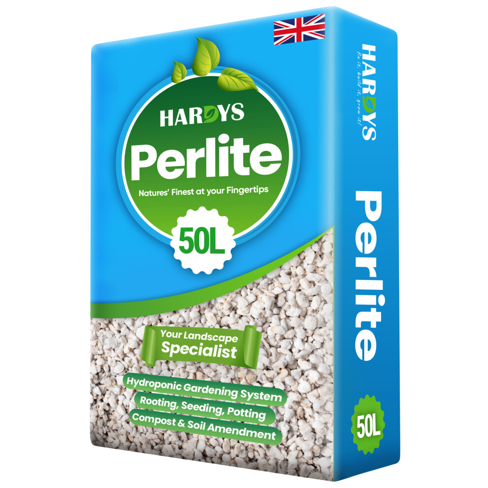 Hardys (50L) Horticultural Perlite 2-4Mm Graded