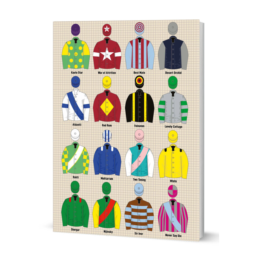 Vintage Jockey Tops Notebook (A5 120 Lined Pages)